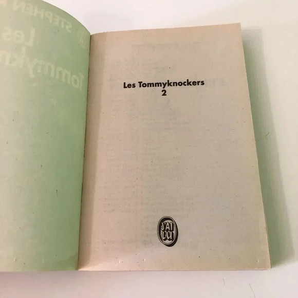 Vintage  90s Stephen King Les Tommyknockers Volume 2 French Paperback Book - Picture 9 of 16